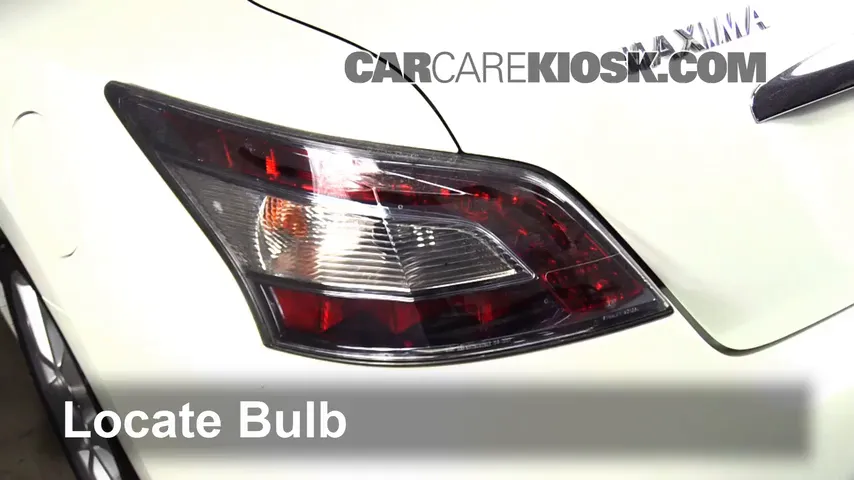 2013 Nissan Maxima SV 3.5L V6 Lights Reverse Light (replace bulb)